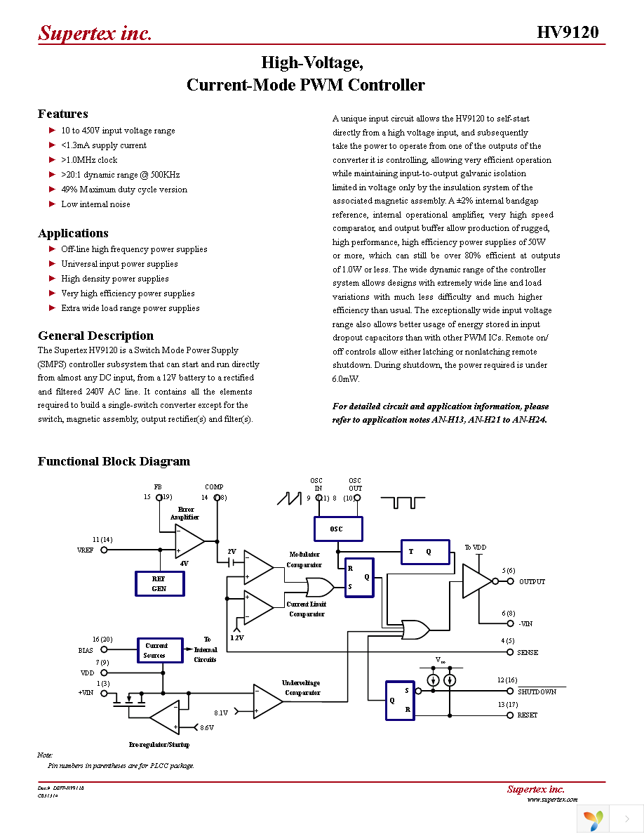 HV9120NG-G-M901 Page 1