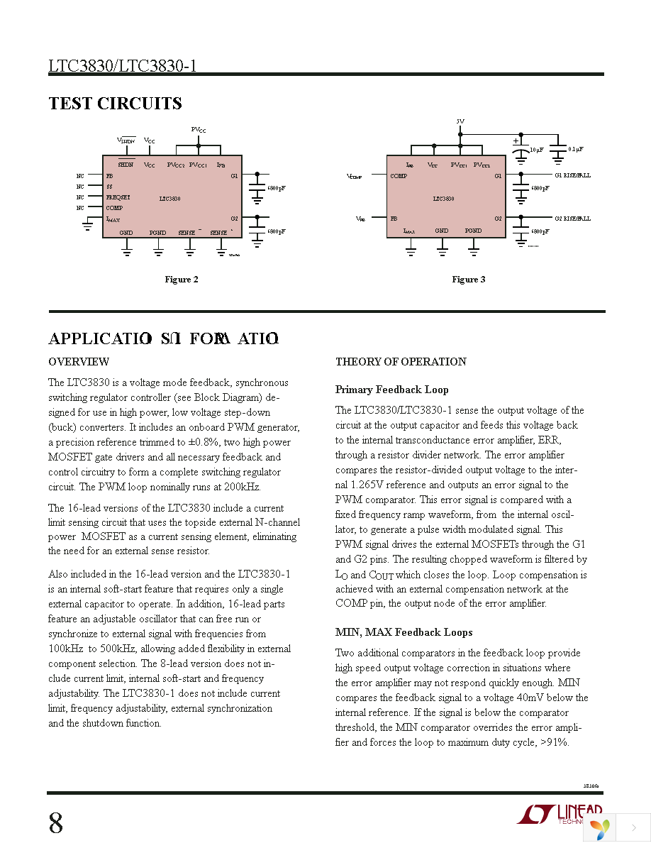 LTC3830ES8 Page 8