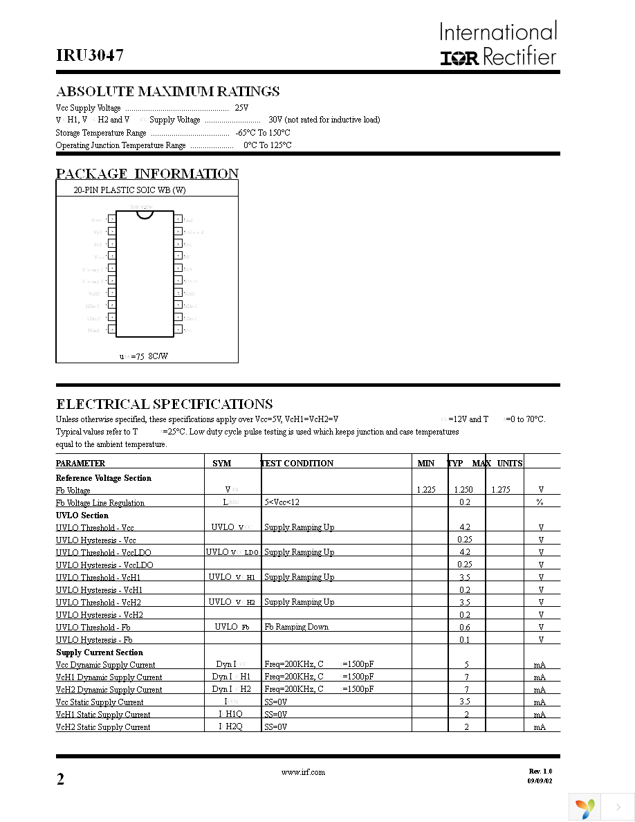 IRU3047CWTR Page 2