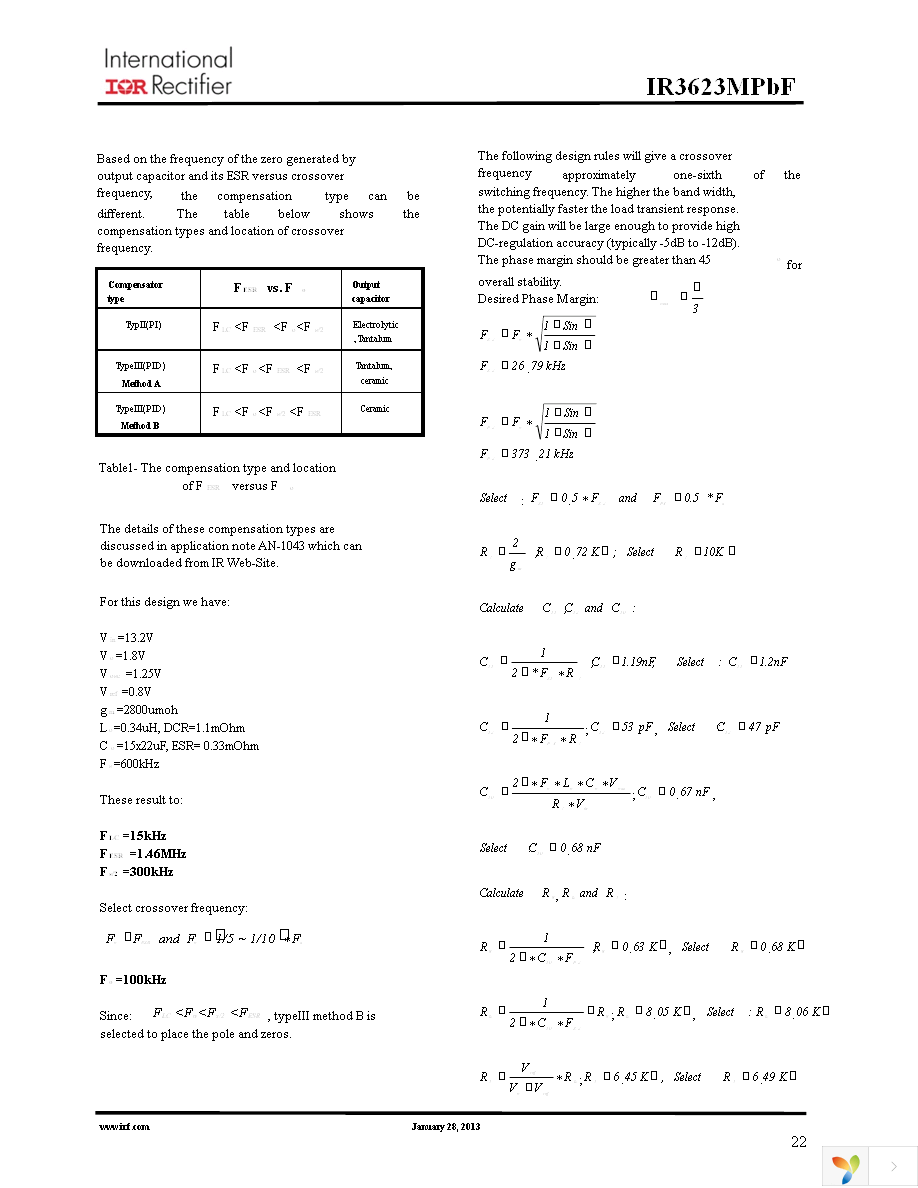 IR3623MTRPBF Page 22