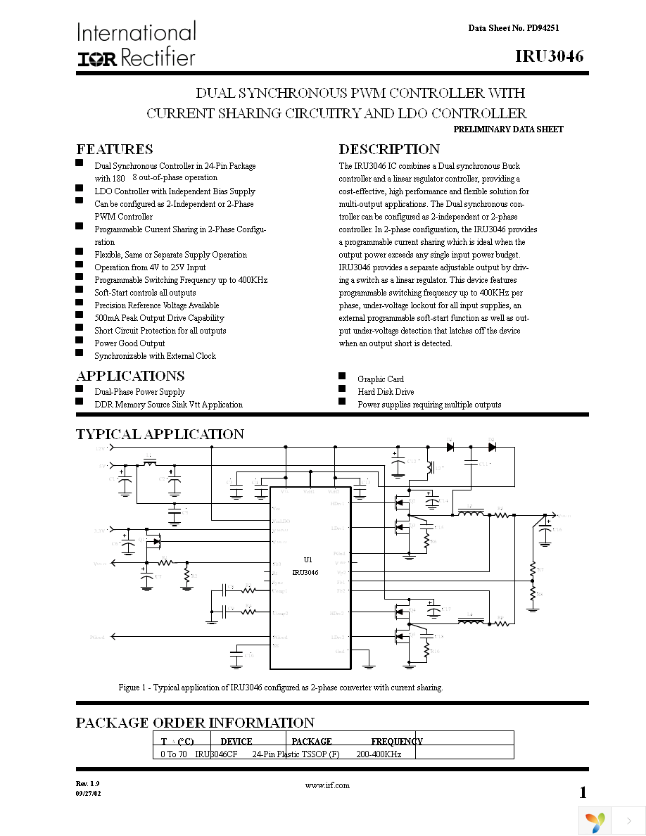 IRU3046CFTR Page 1