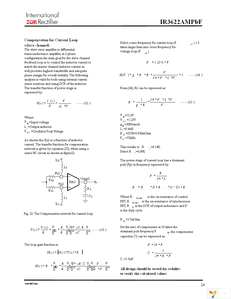 IR3622AMTRPBF Page 24