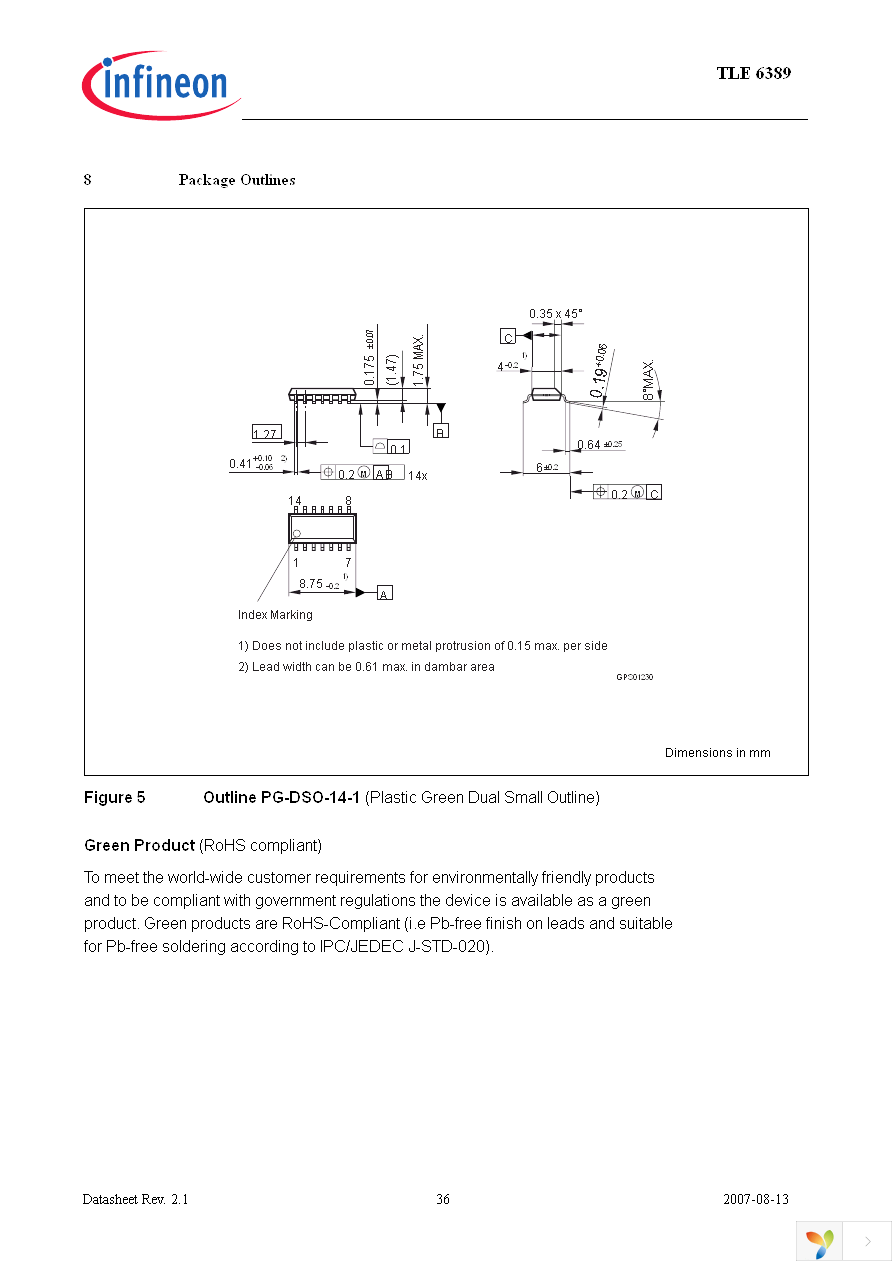 TLE63892GV50XUMA1 Page 36