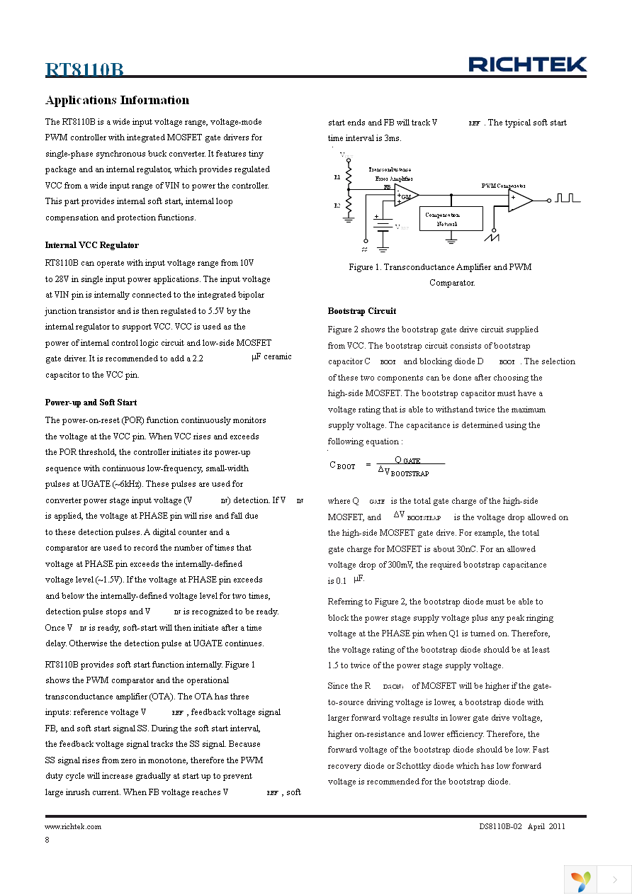 RT8110BGJ8 Page 8