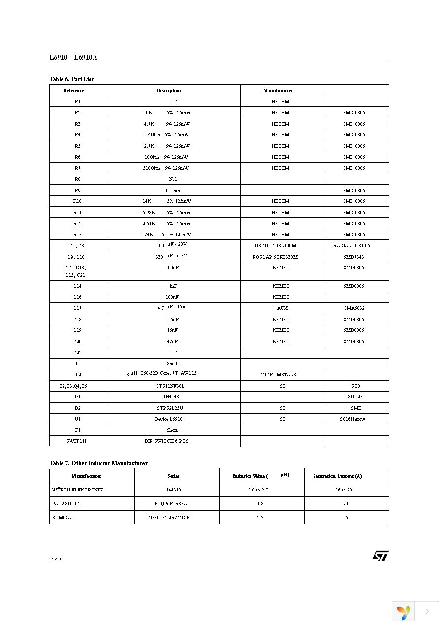 L6910TR Page 12