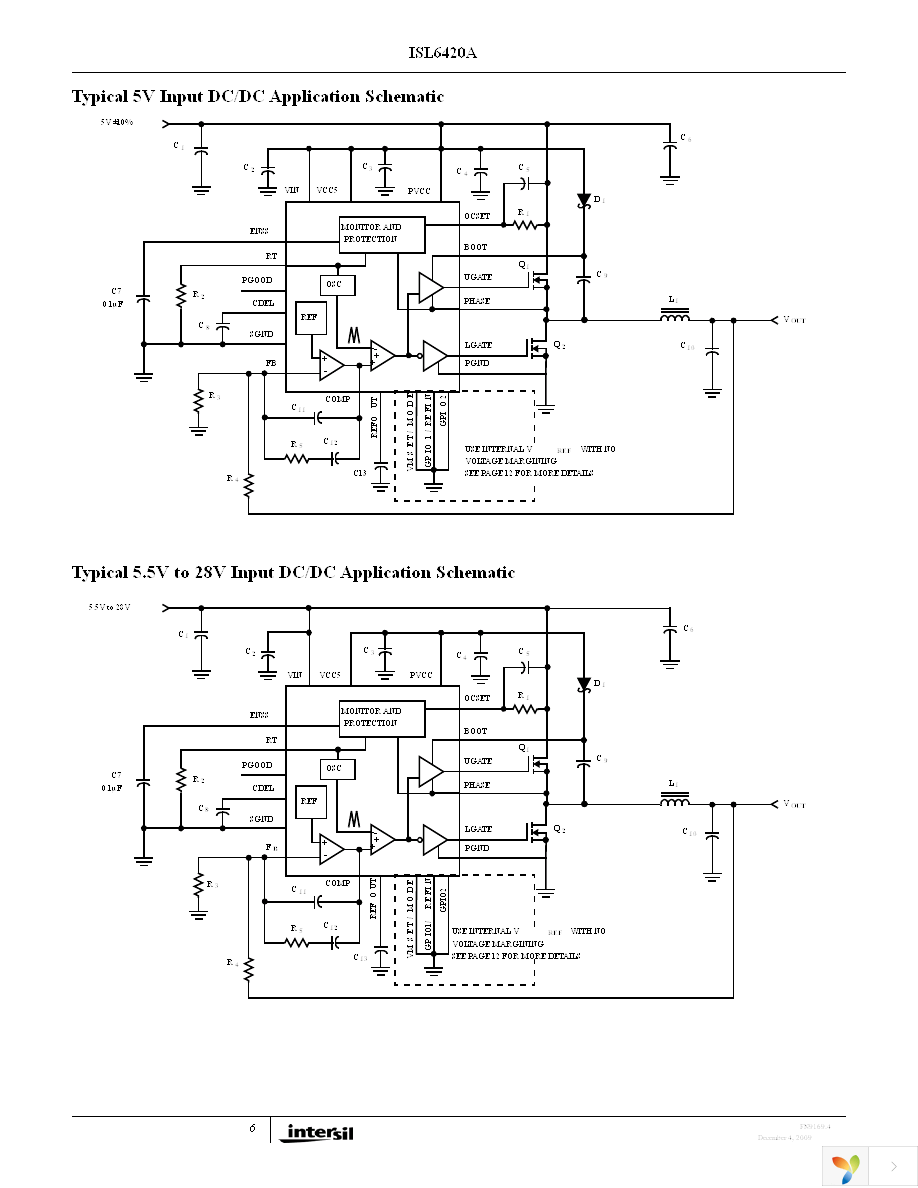 ISL6420AIAZ Page 6