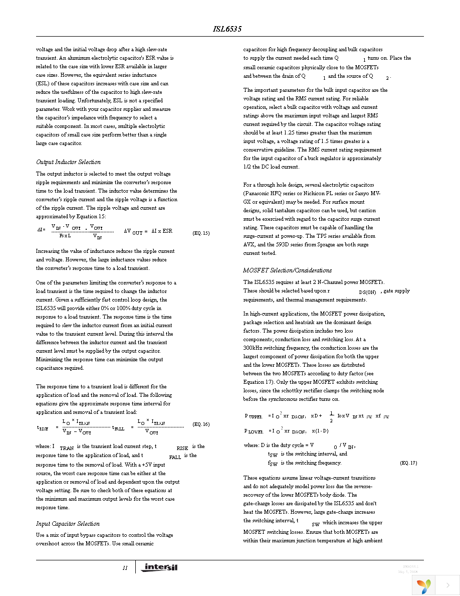 ISL6535CRZ Page 11