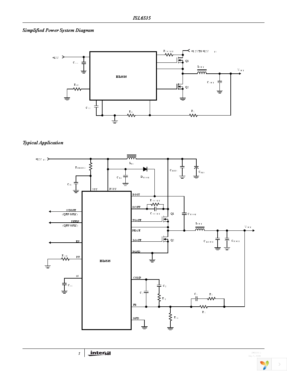 ISL6535CRZ Page 3