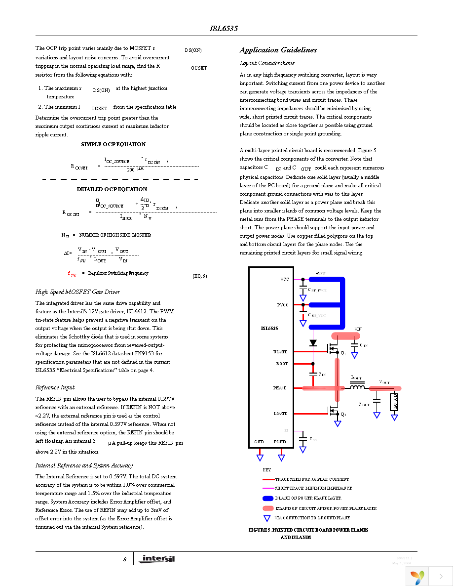 ISL6535CRZ Page 8