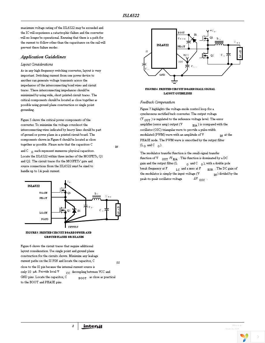 ISL6522CRZ-TK Page 8