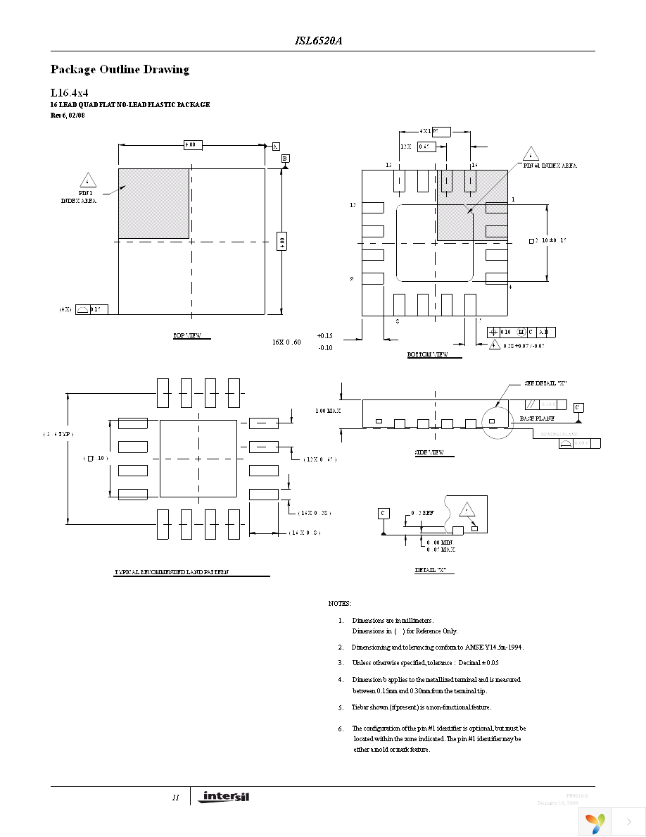 ISL6520ACBZ Page 11