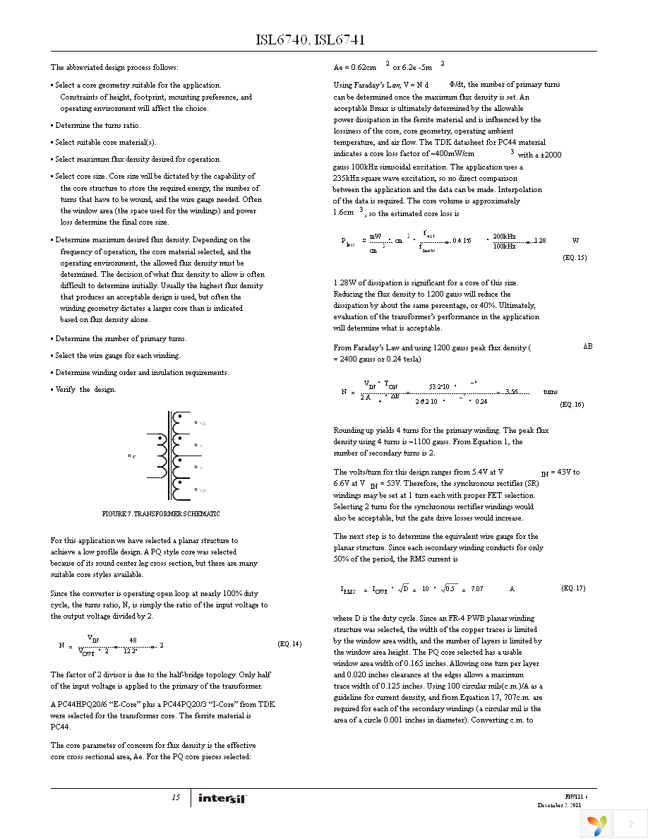 ISL6741IVZ Page 15