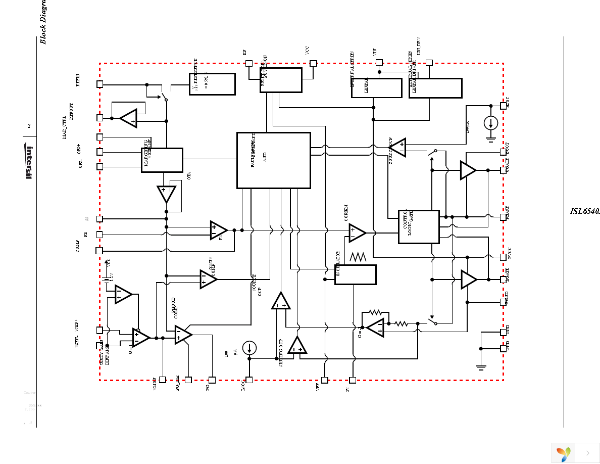 ISL6540ACRZ-T Page 2