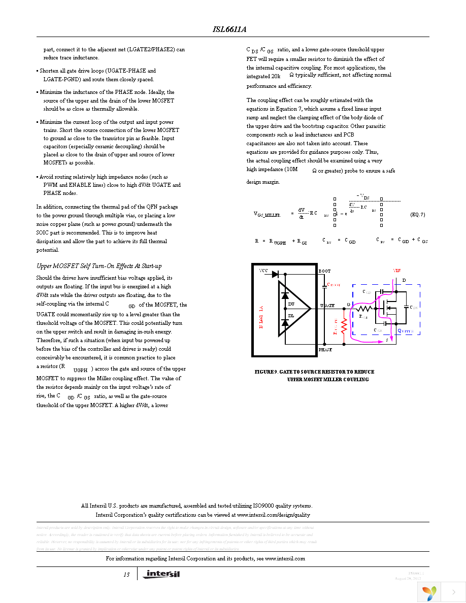 ISL6611AIRZ Page 13