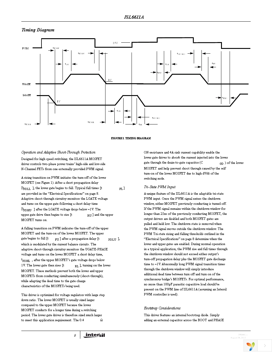 ISL6611AIRZ Page 9