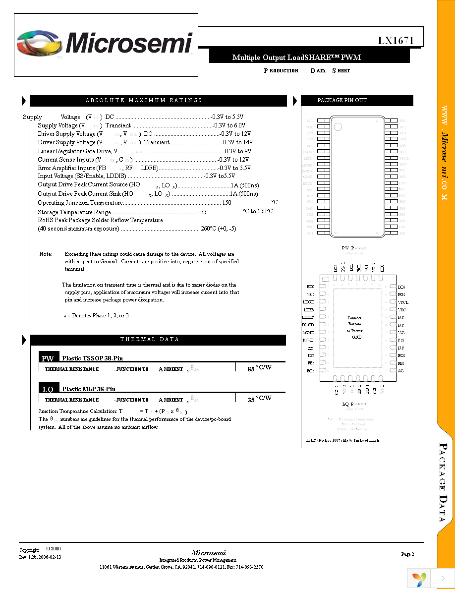 LX1671CLQ Page 2