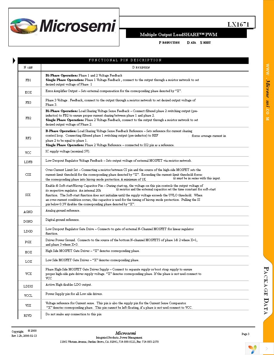 LX1671CLQ Page 3