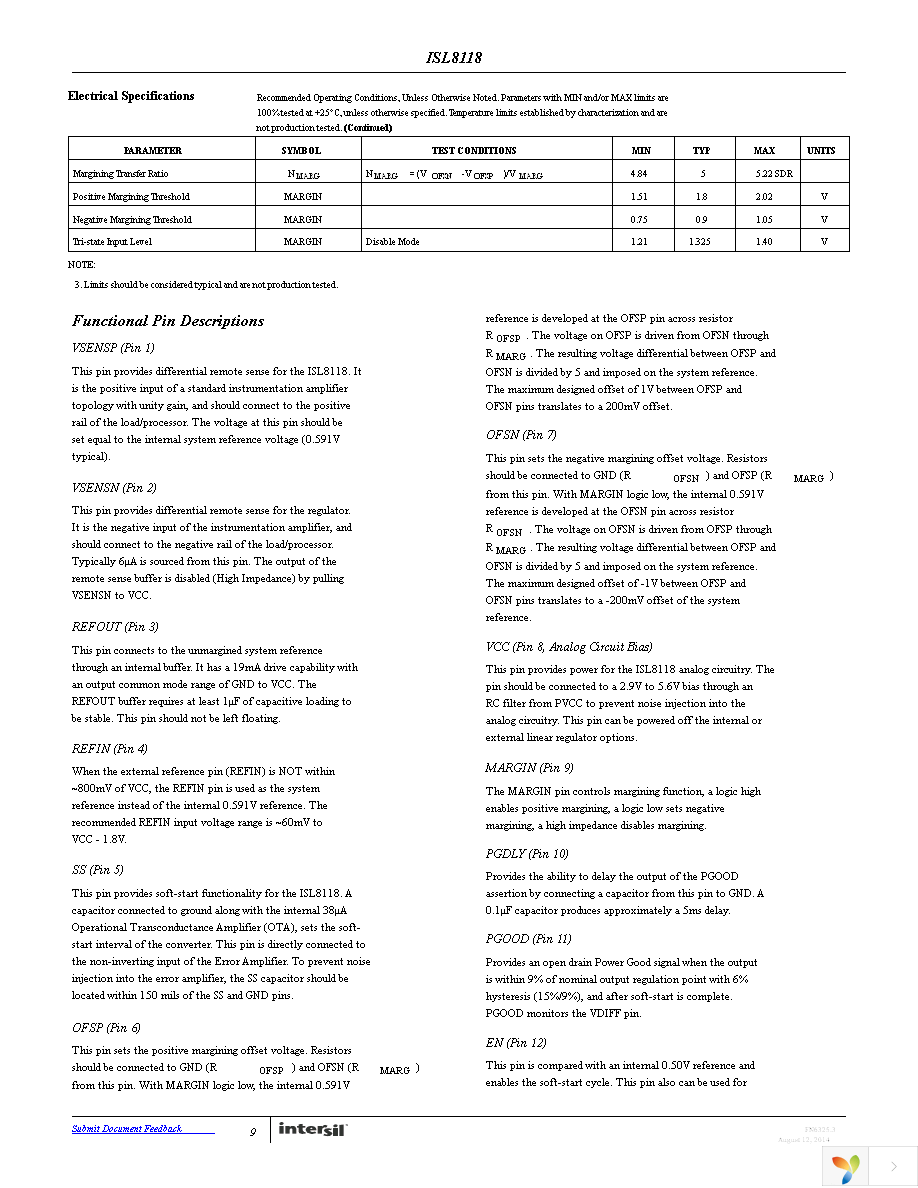 ISL8118IRZ Page 9