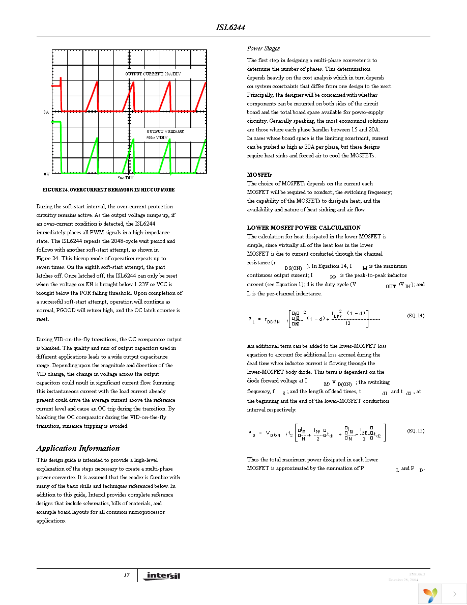 ISL6244CRZ Page 17