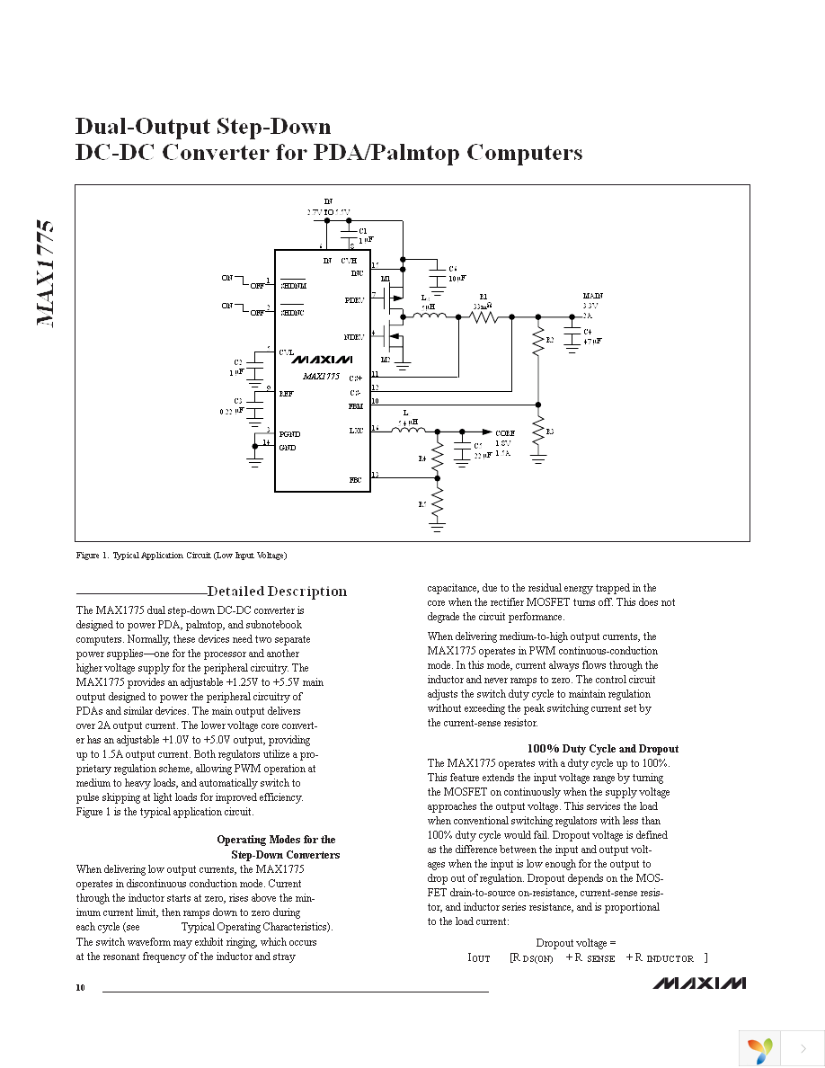 MAX1775EEE+ Page 10