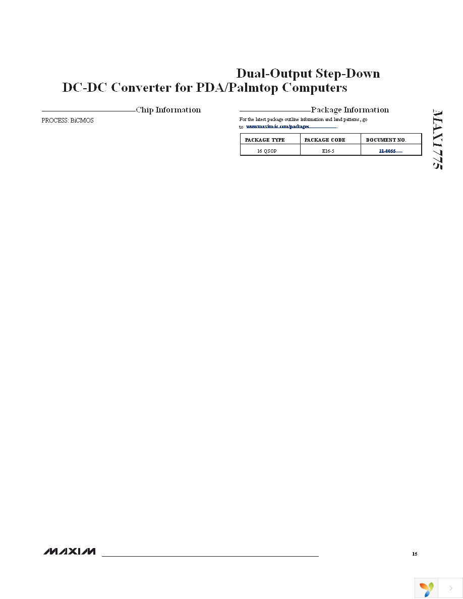 MAX1775EEE+ Page 15