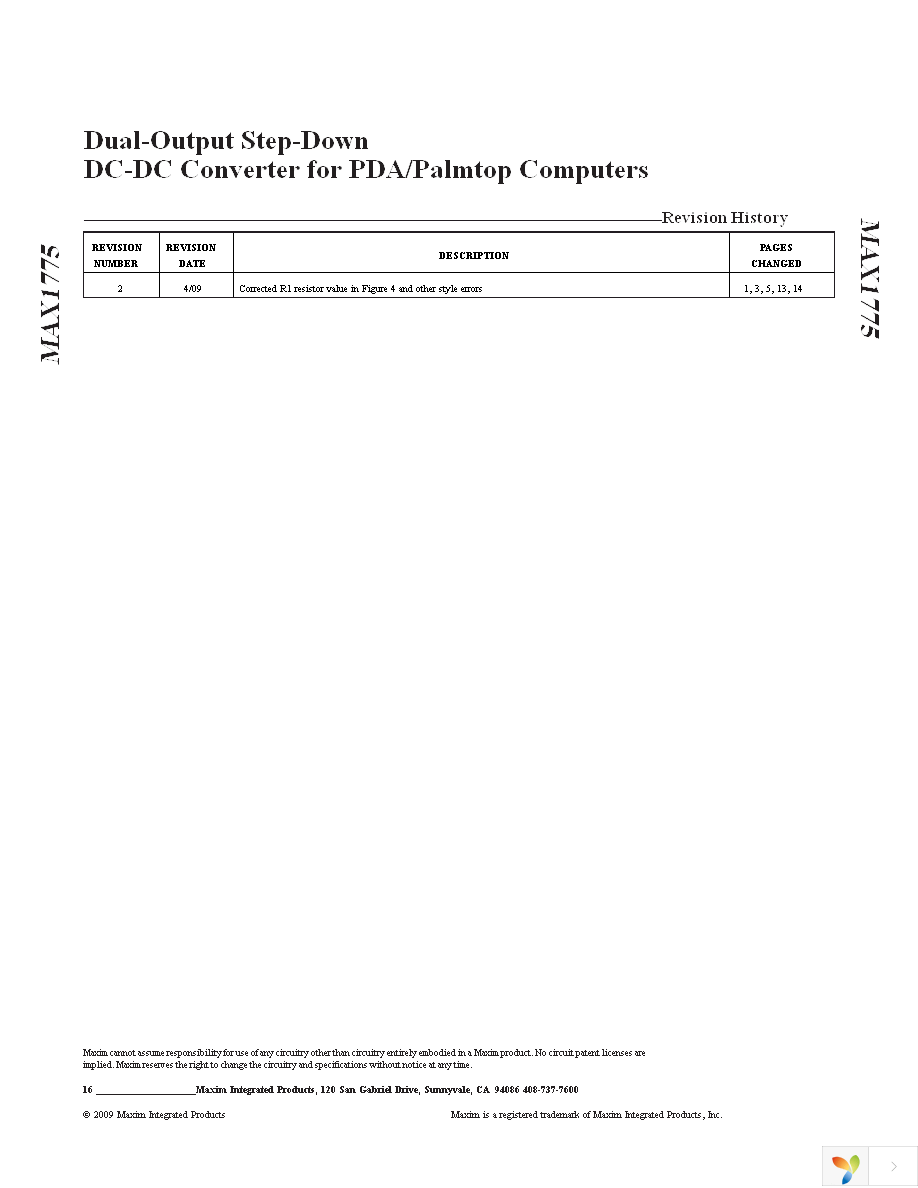 MAX1775EEE+ Page 16