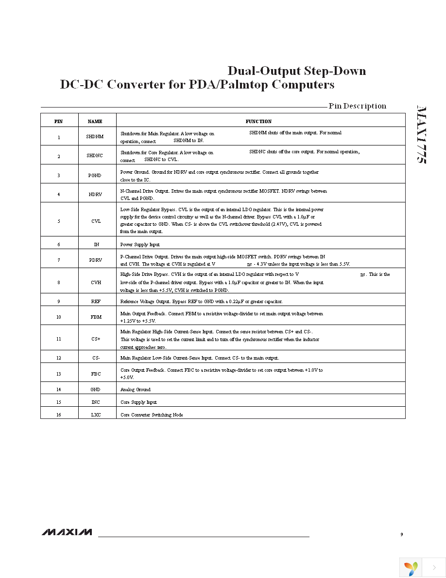 MAX1775EEE+ Page 9