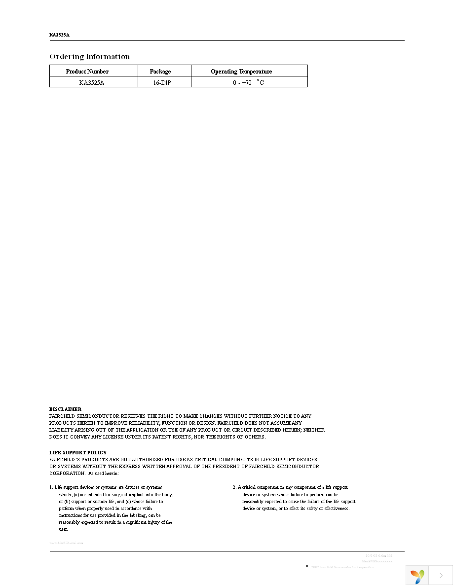 KA3525A Page 6