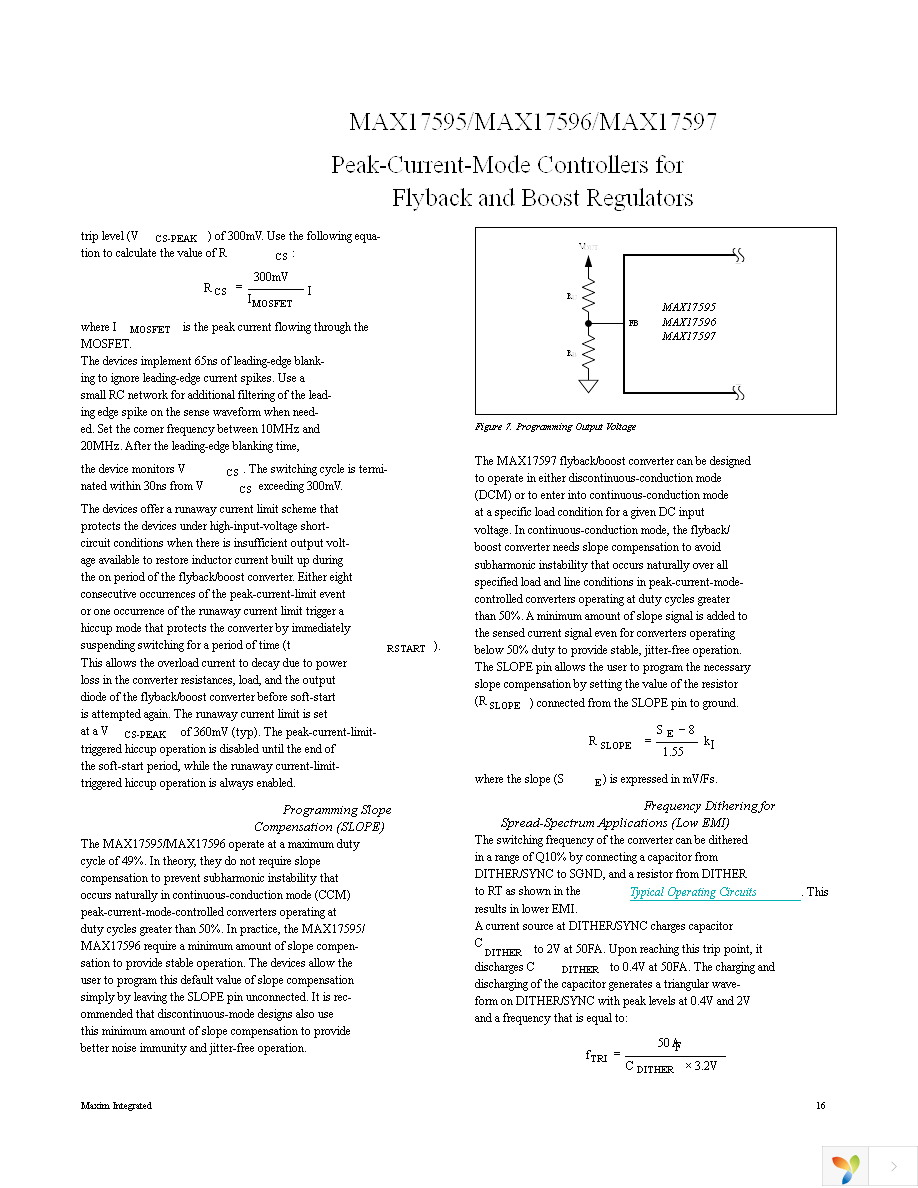 MAX17595ATE+ Page 16