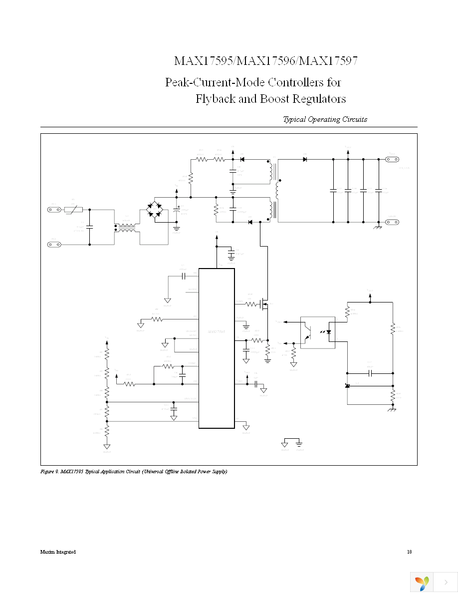 MAX17595ATE+ Page 18