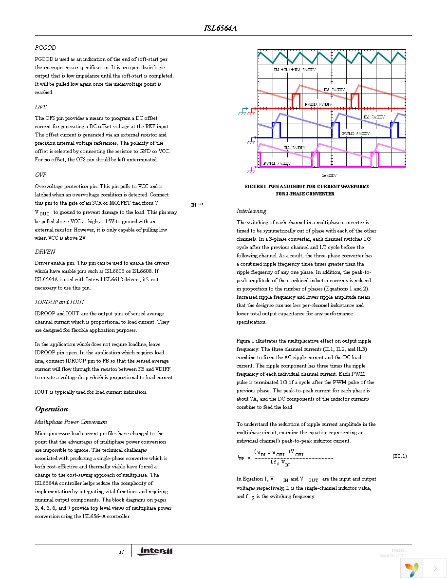 ISL6564AIRZ Page 11