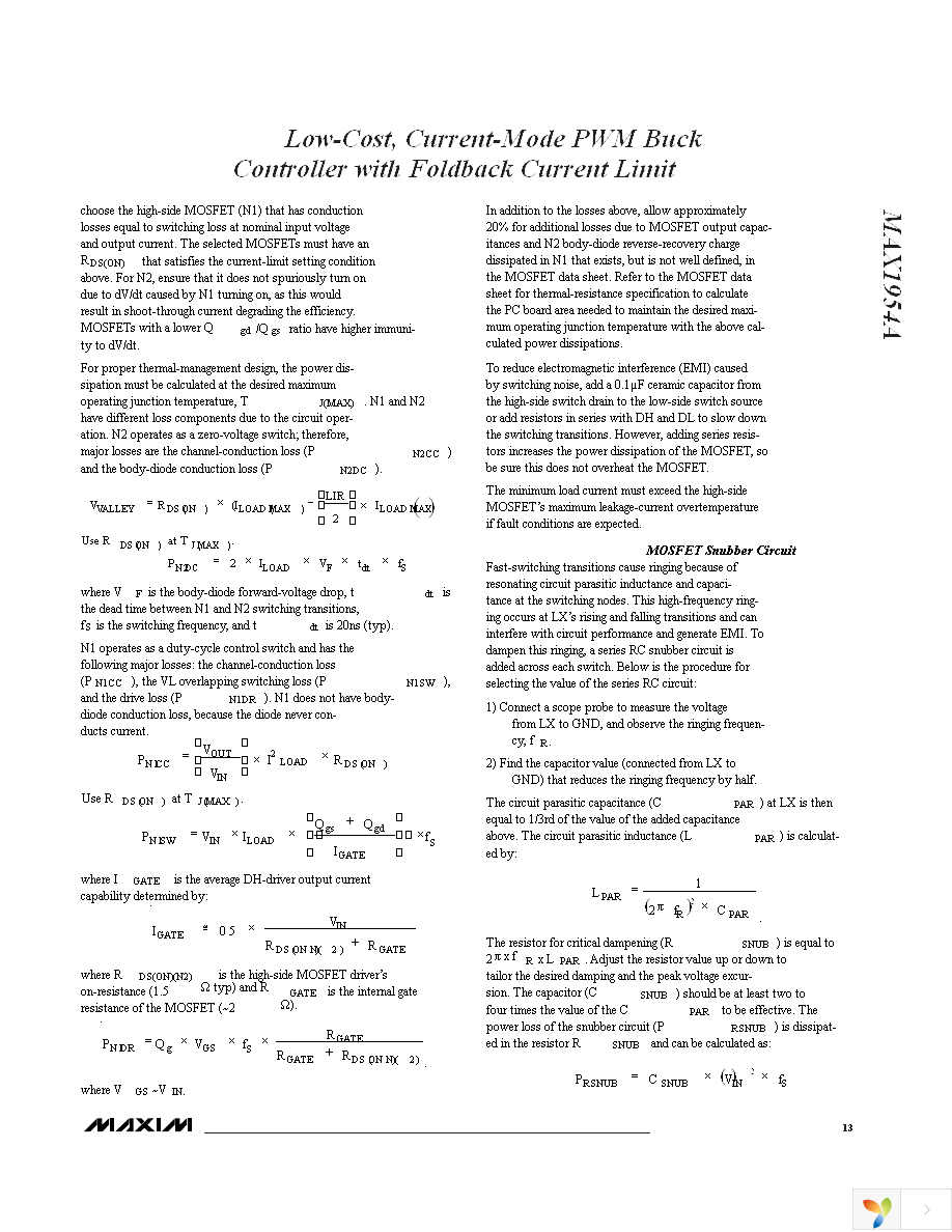 MAX1954AEUB+ Page 13