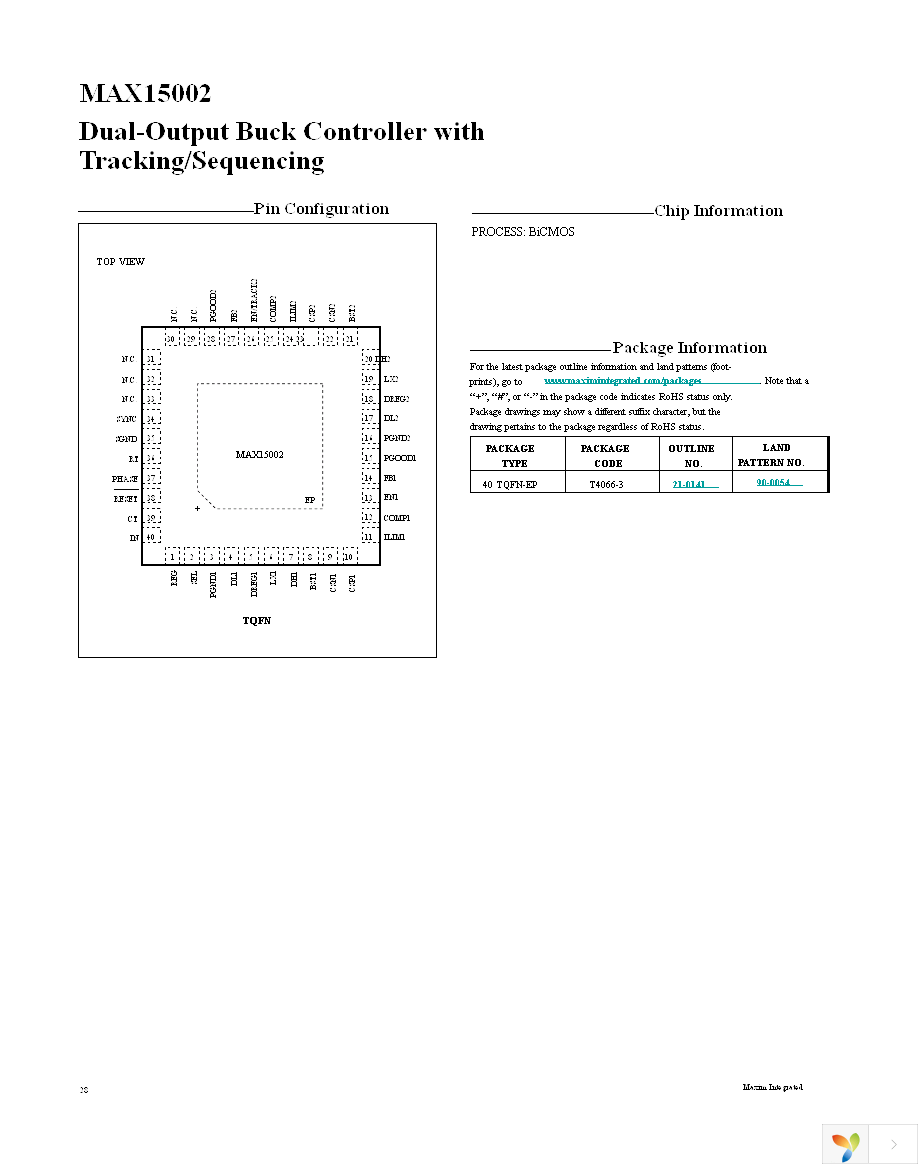 MAX15002ATL+ Page 28