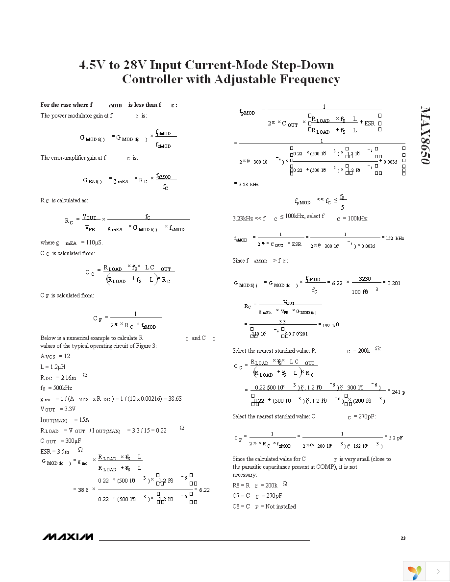 MAX8650EEG+ Page 23