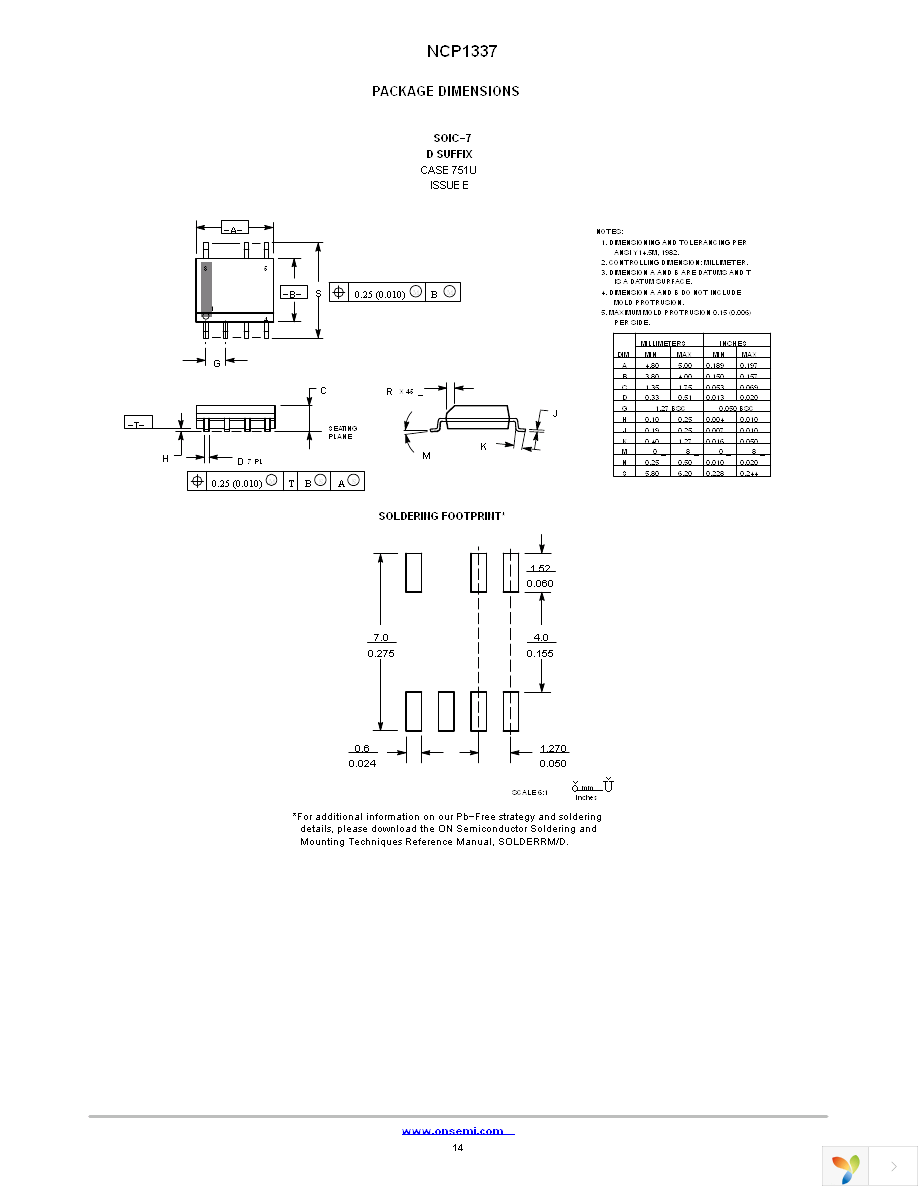 NCP1337DR2G Page 14