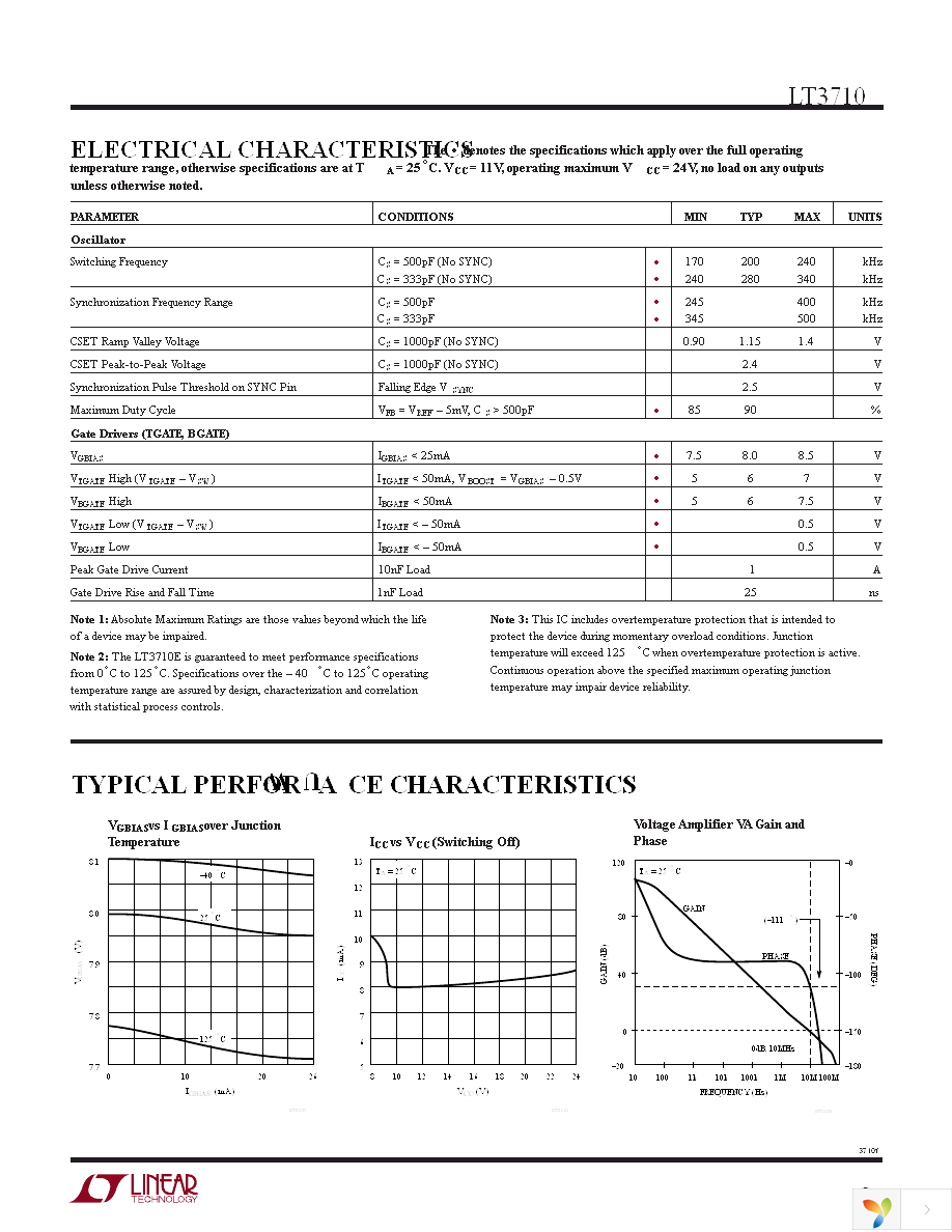 LT3710EFE Page 3