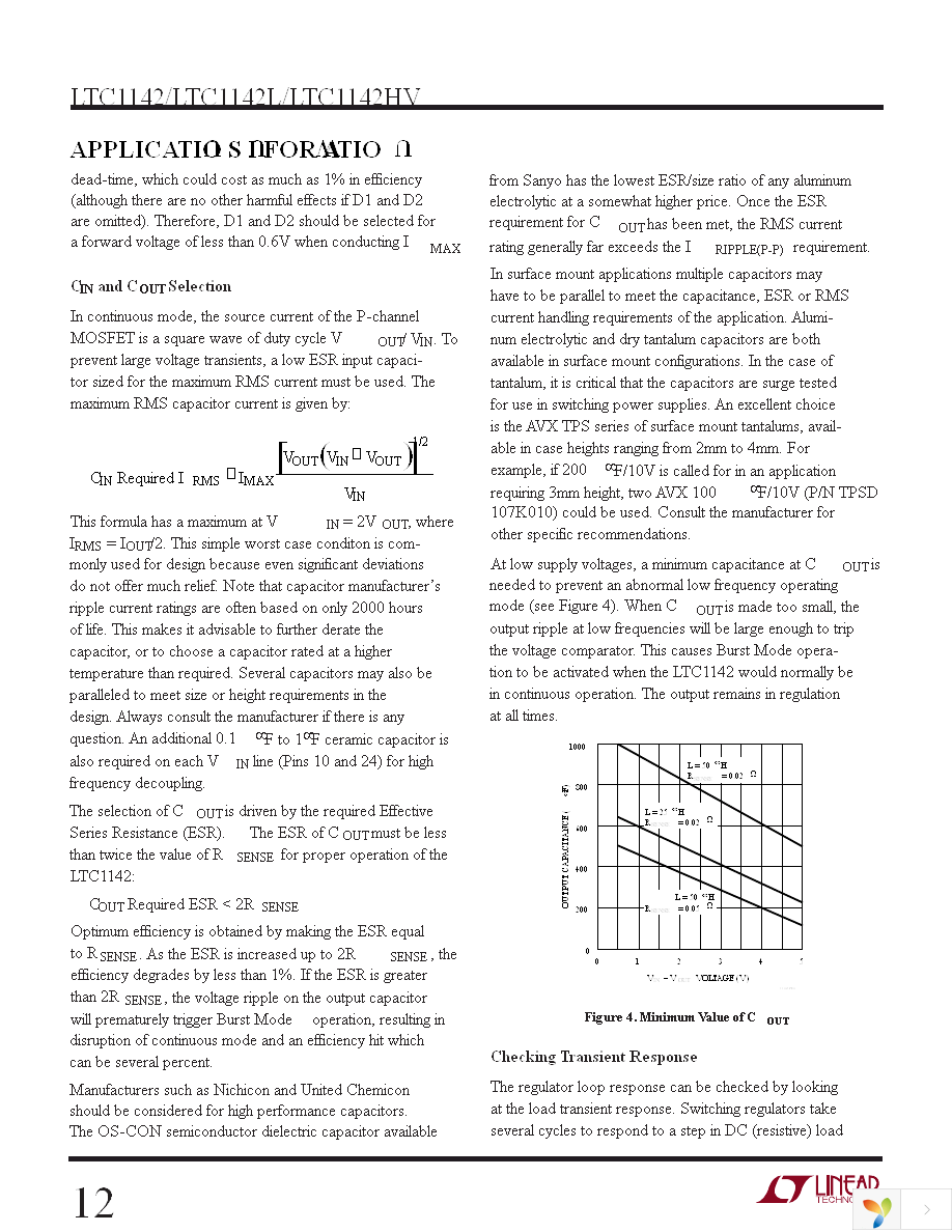 LTC1142CG Page 12