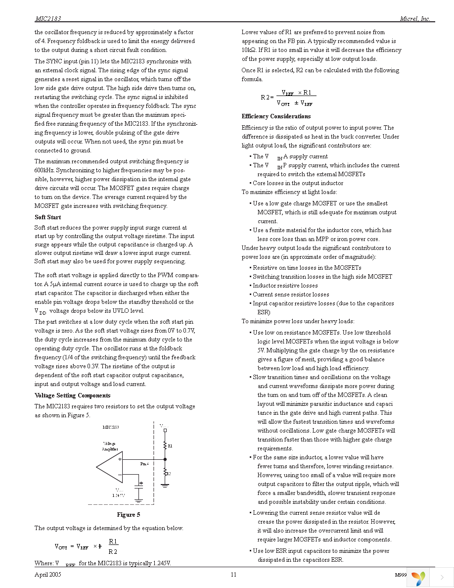 MIC2183YQS Page 11