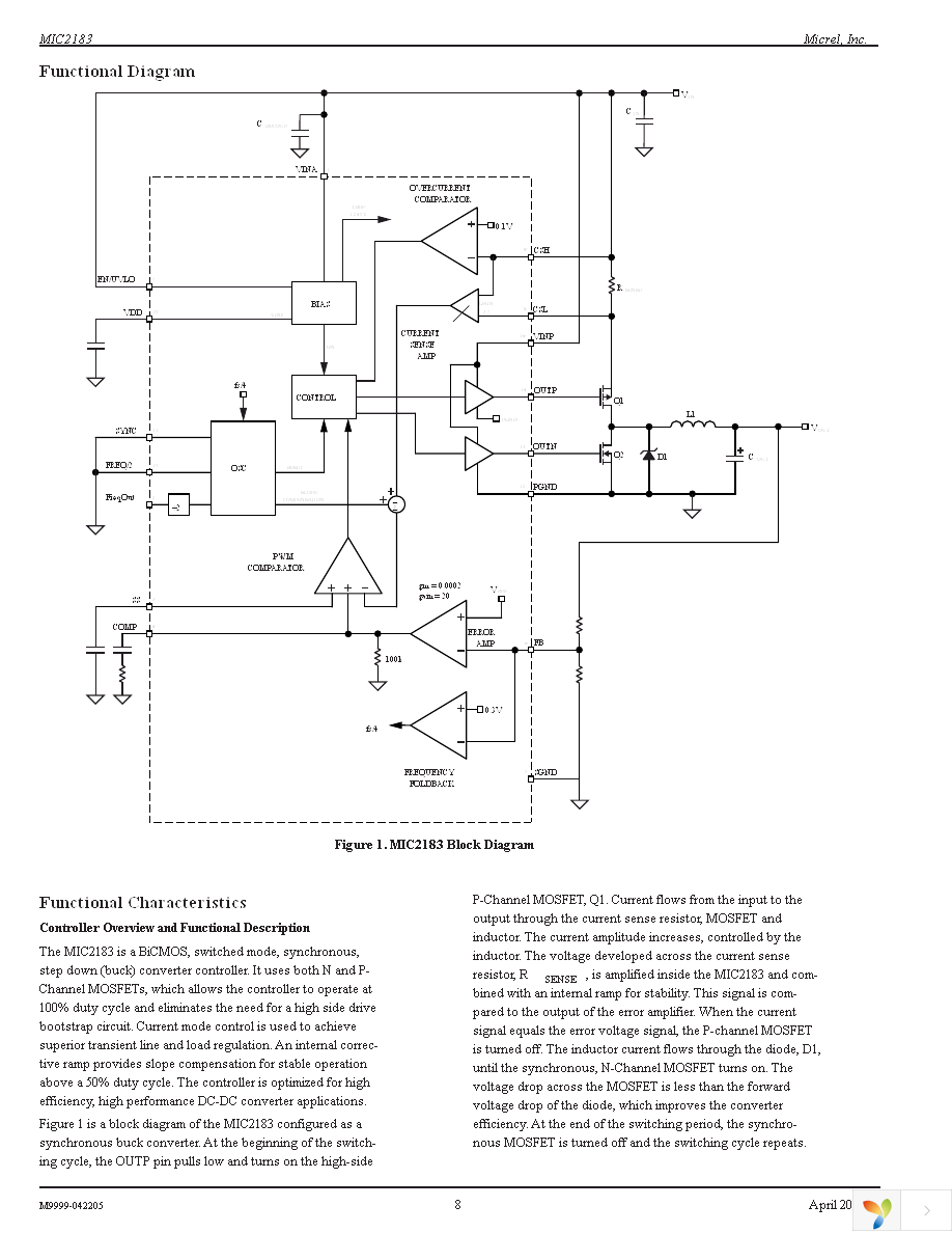 MIC2183YQS Page 8