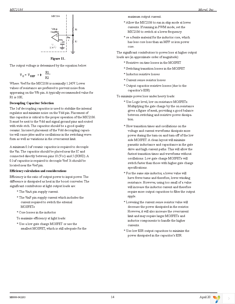 MIC2186YM Page 14