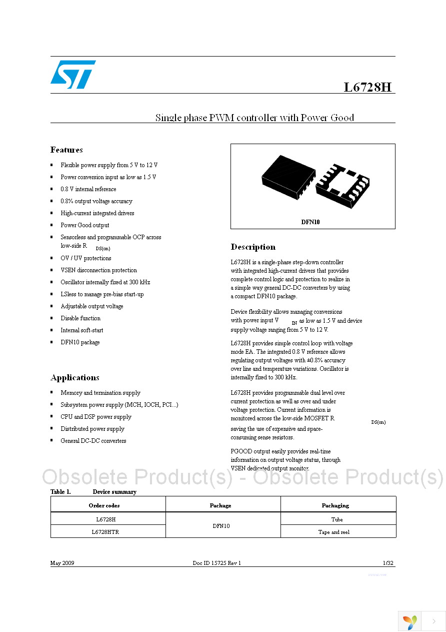 L6728HTR Page 1