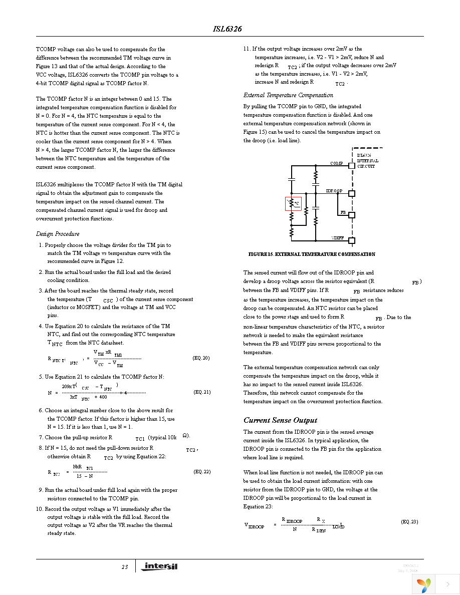 ISL6326CRZ Page 23