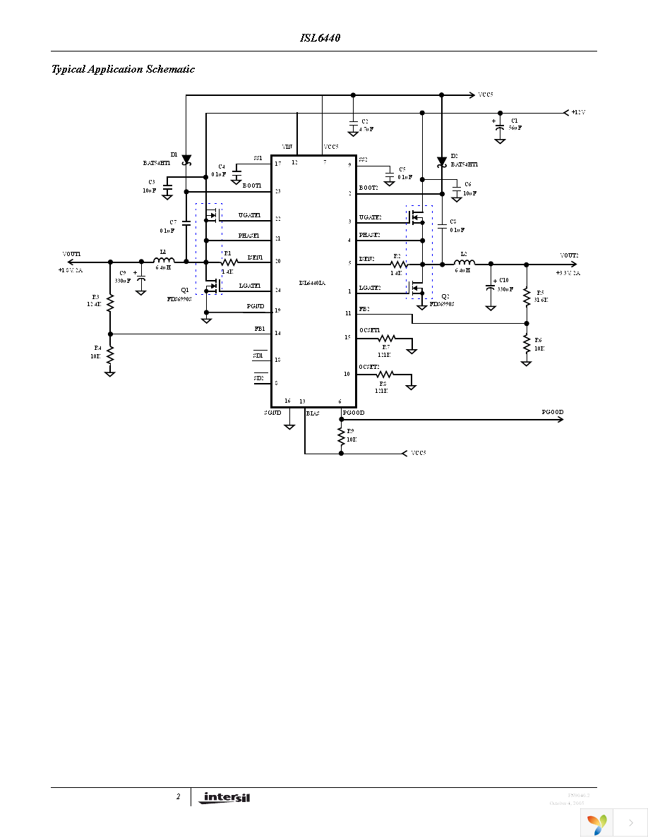 ISL6440IAZ-T Page 2