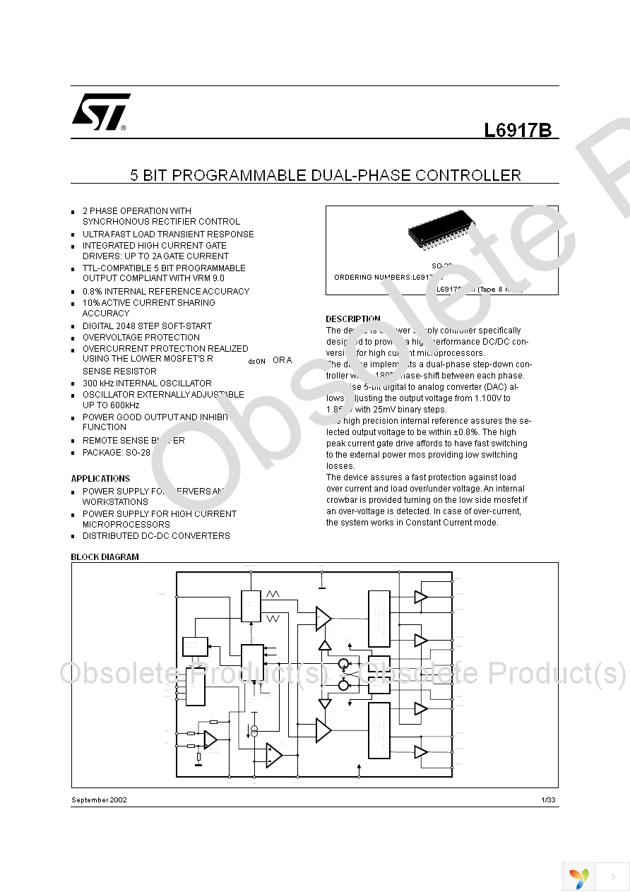 L6917BDTR Page 1