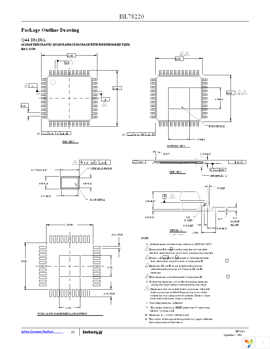 ISL78220ANEZ Page 22