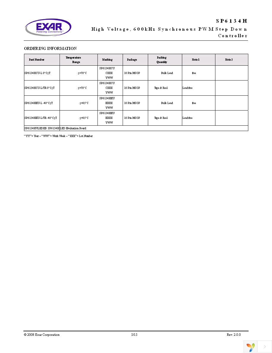 SP6134HEU-L Page 5