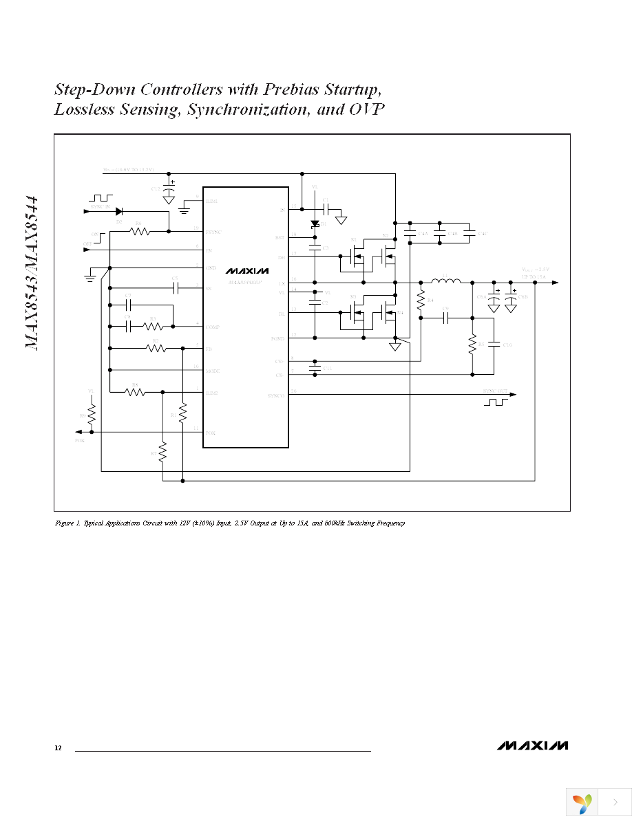 MAX8544EEP+ Page 12