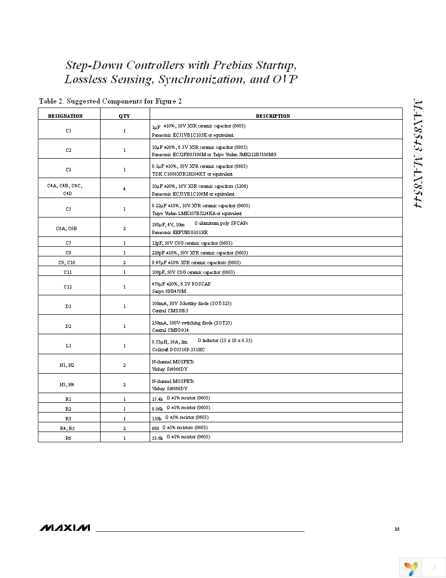 MAX8544EEP+ Page 15