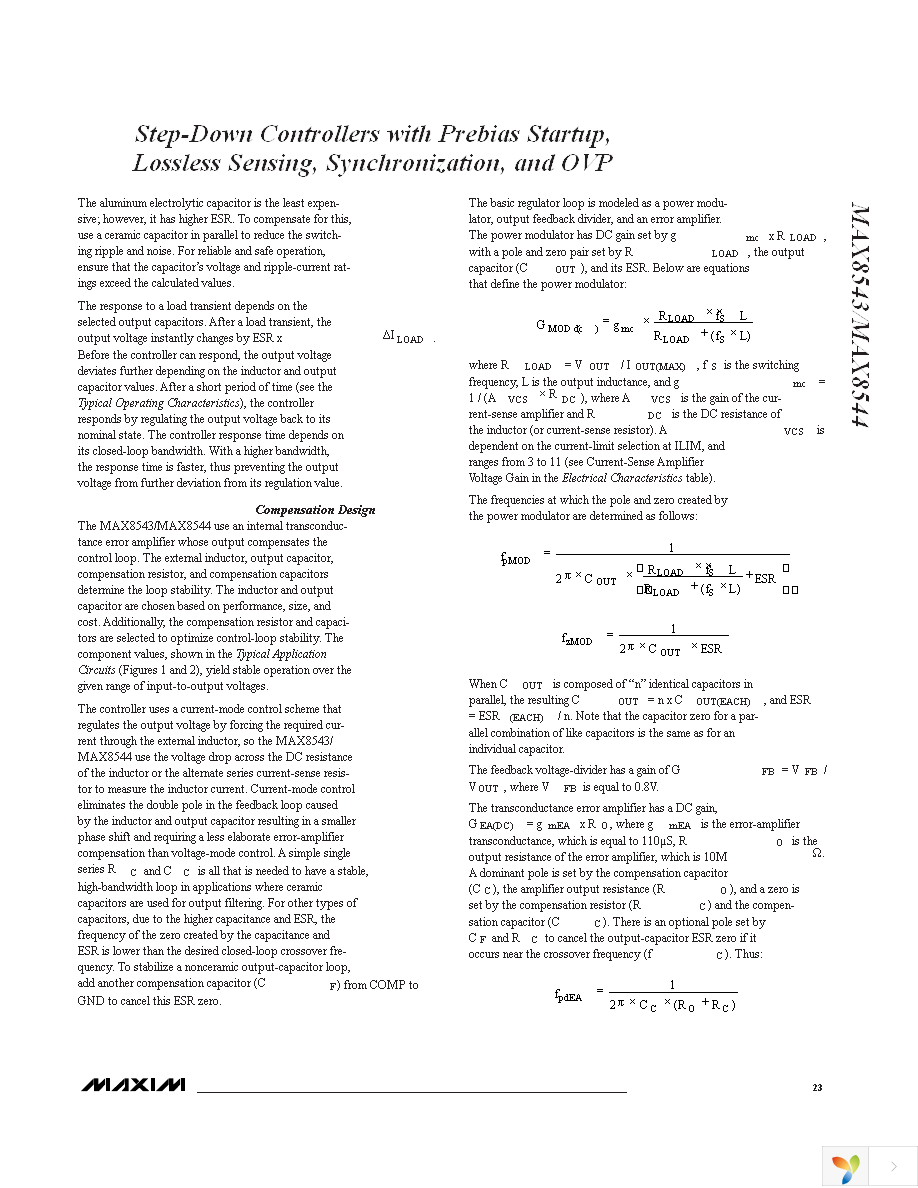 MAX8544EEP+ Page 23