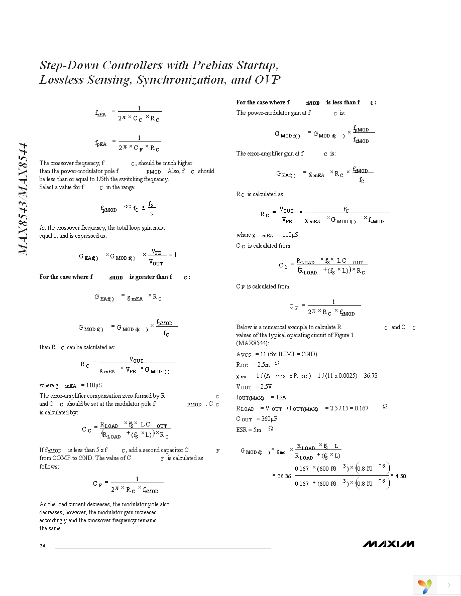 MAX8544EEP+ Page 24